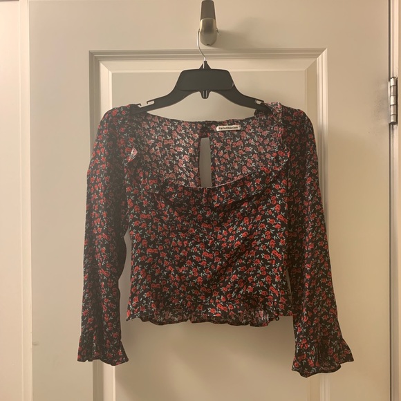 🌹Reformation barb crop top🌹 - Picture 2 of 11